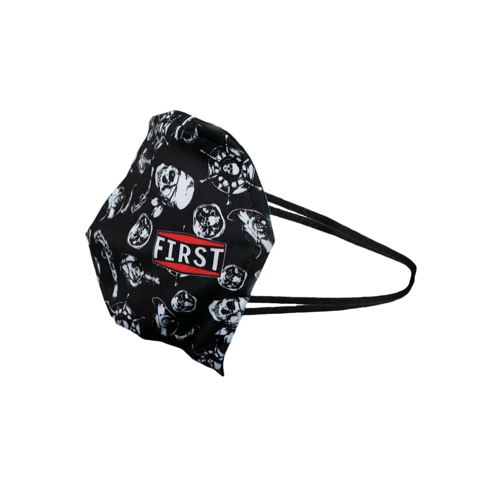 2-Ply Pirate Reusable Non-Medical Breathable & Elastic Ear Bands Face Masks (5-Pcs Pack)