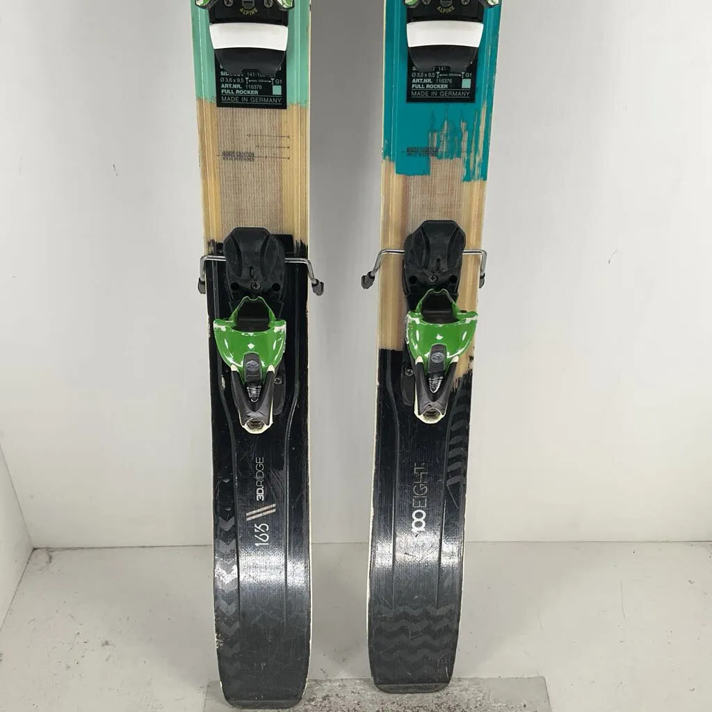 2017 Volkl 100Eight w/ Look Axial 12 Bindings