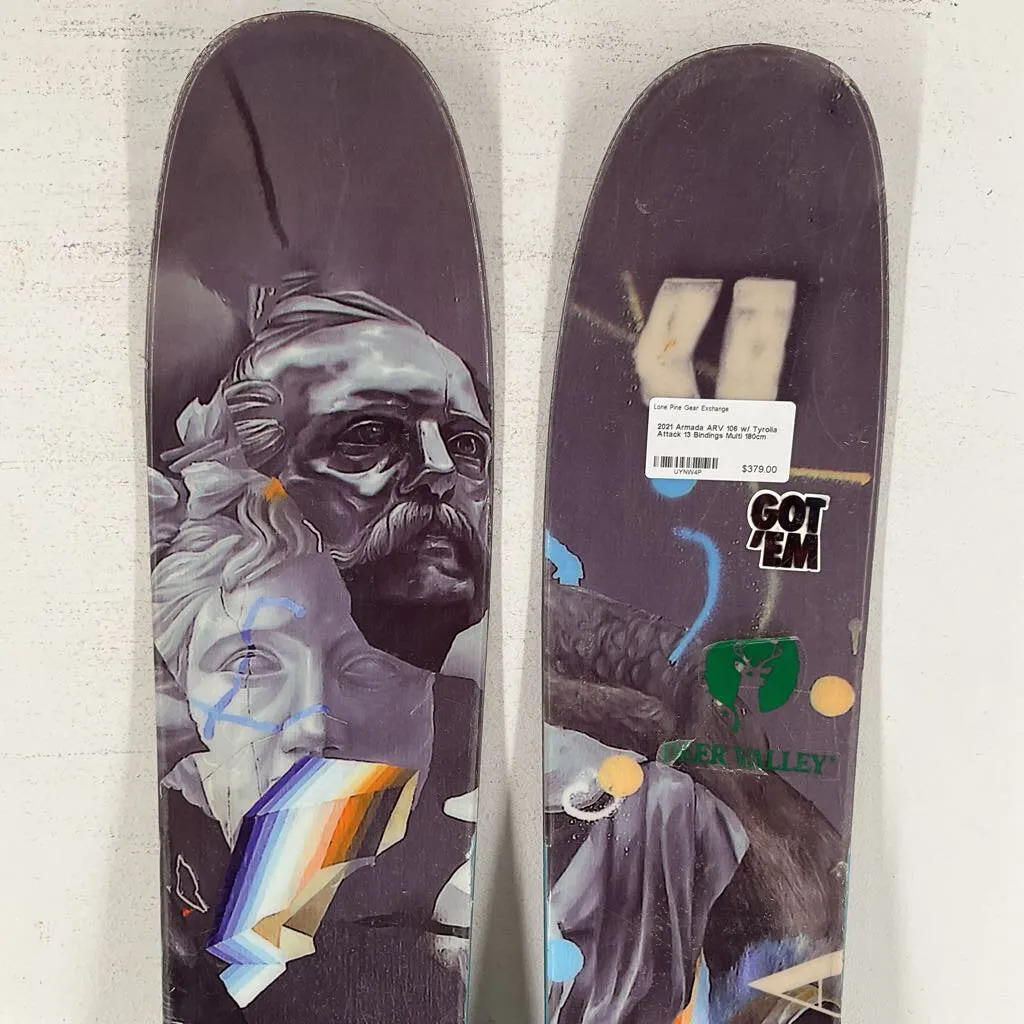 2021 Armada ARV 106 w/ Tyrolia Attack 13 Bindings