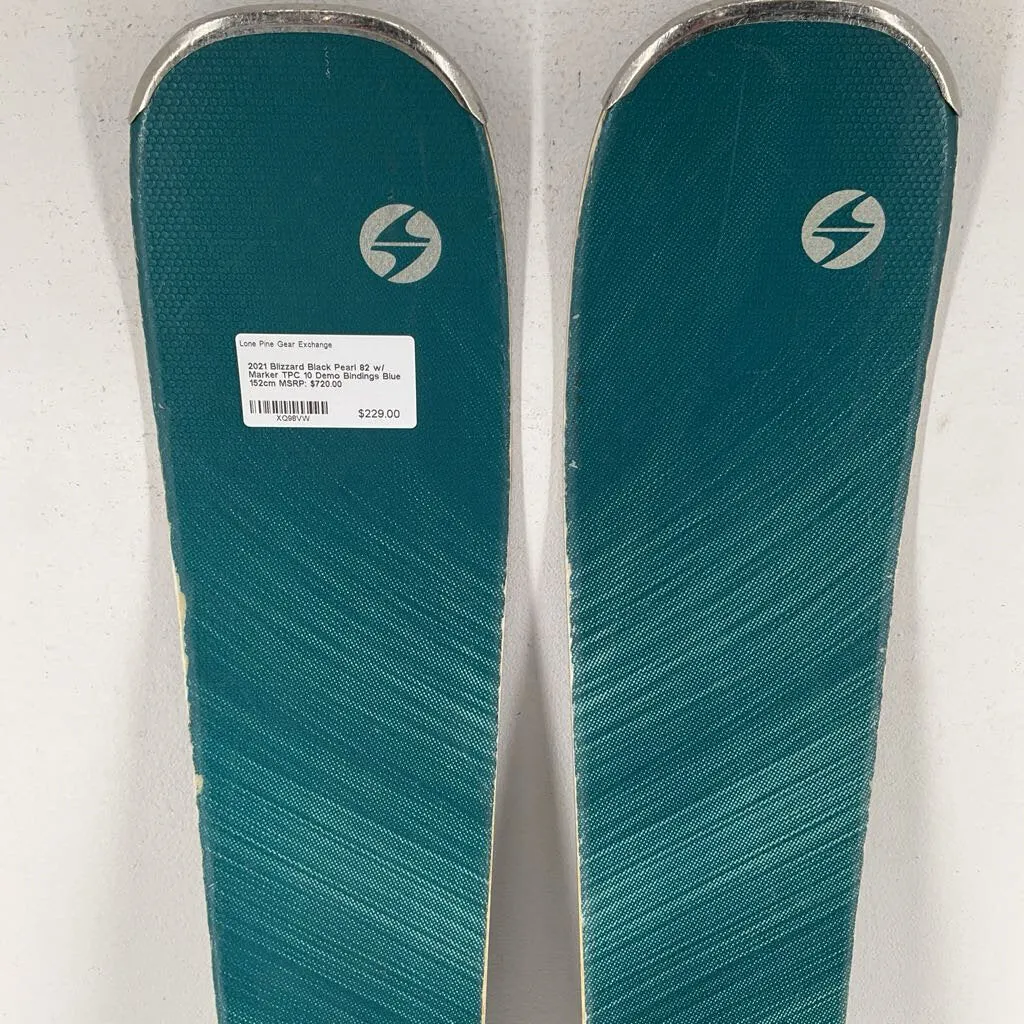 2021 Blizzard Black Pearl 82 w/ Marker TPC 10 Demo Bindings