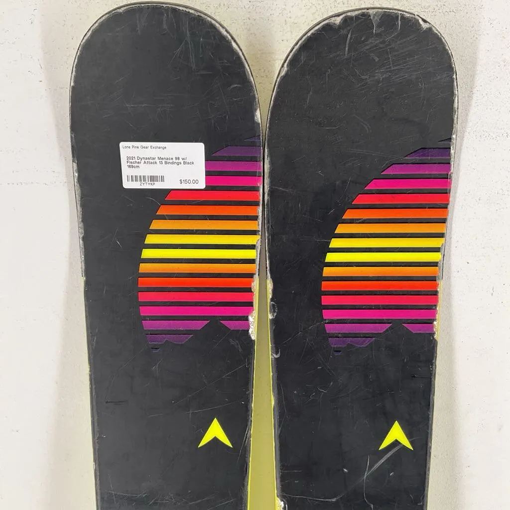2021 Dynastar Menace 98 w/ Fischer Attack 13 Bindings