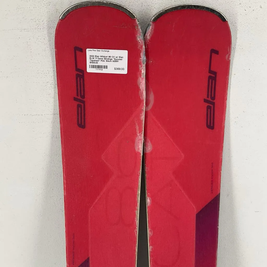 2022 Elan Wildcat 86 CX w/ Elan ELW 11 Demo Bindings *Epoxied Topsheet*