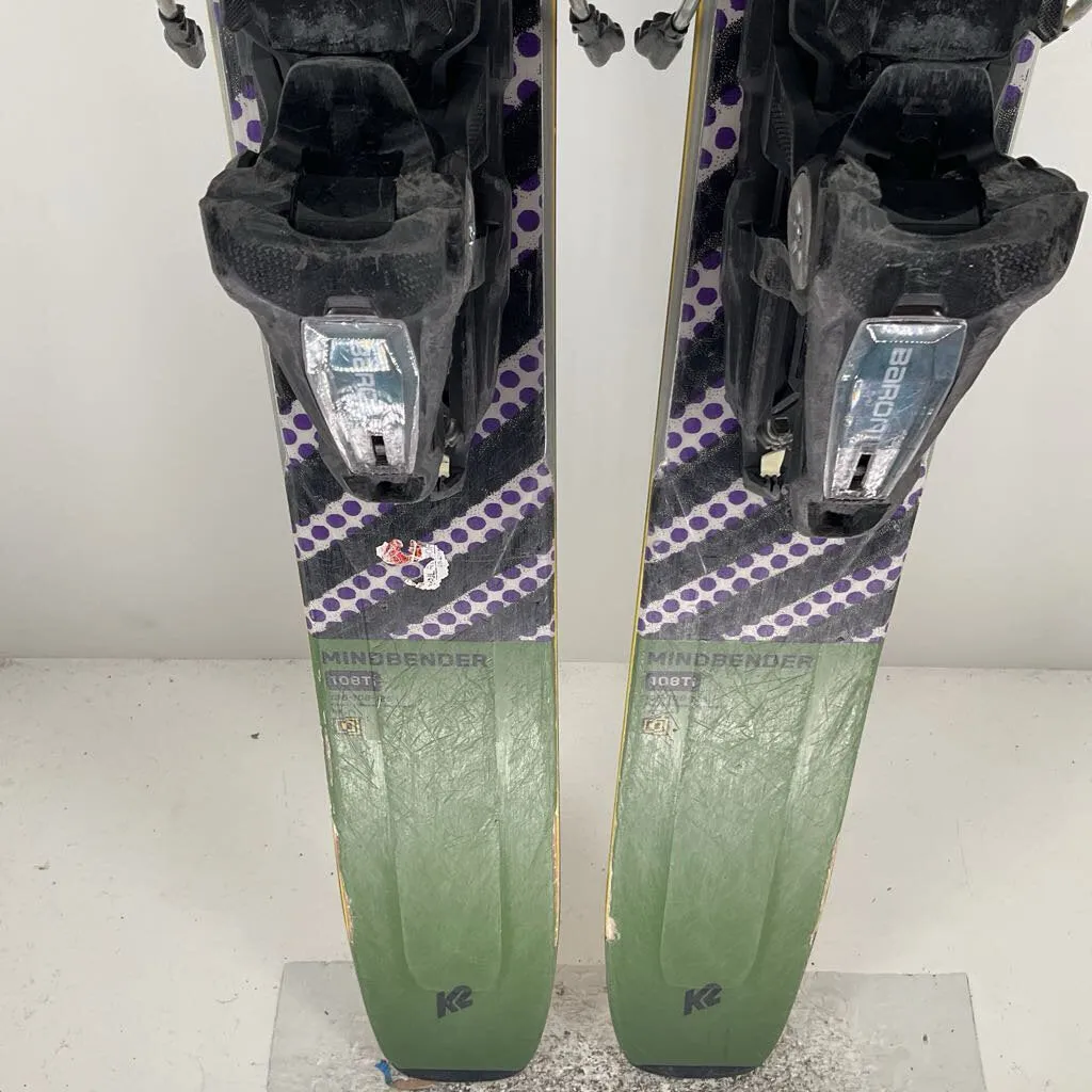 2022 K2 Mindbender 108 Ti w/ Marker Baron EPF 13 A/T Bindings