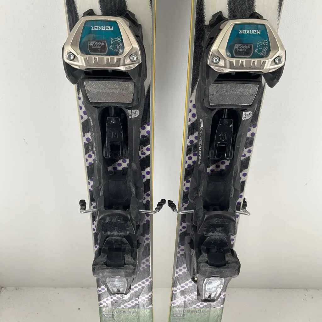 2022 K2 Mindbender 108 Ti w/ Marker Baron EPF 13 A/T Bindings