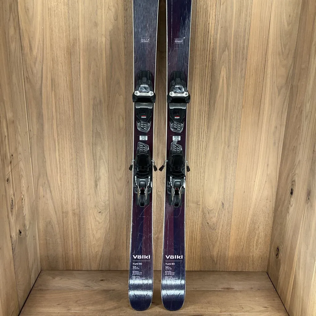 2022 Volkl Yumi 80 w/ Marker Squire 11