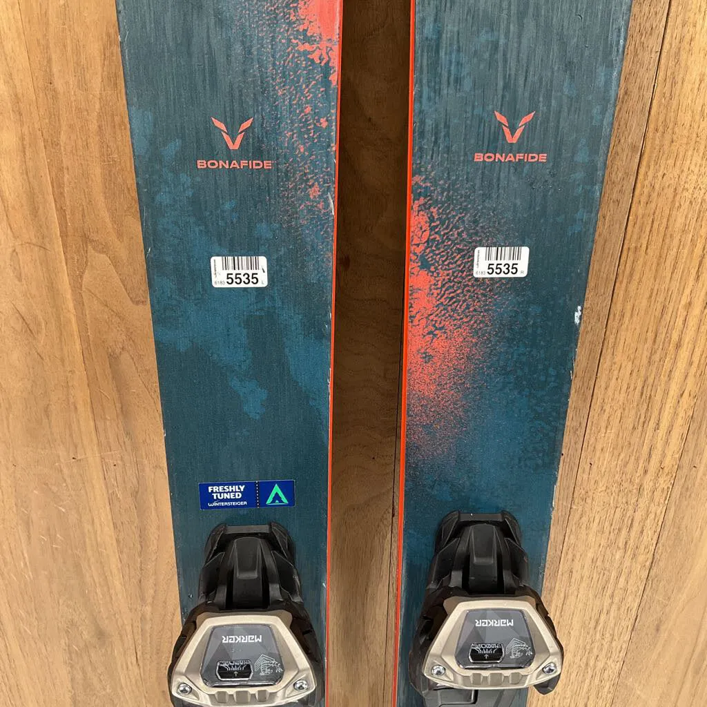 2023 Blizzard Bonafide 97 w/ Marker Griffon 13 Demo Bindings