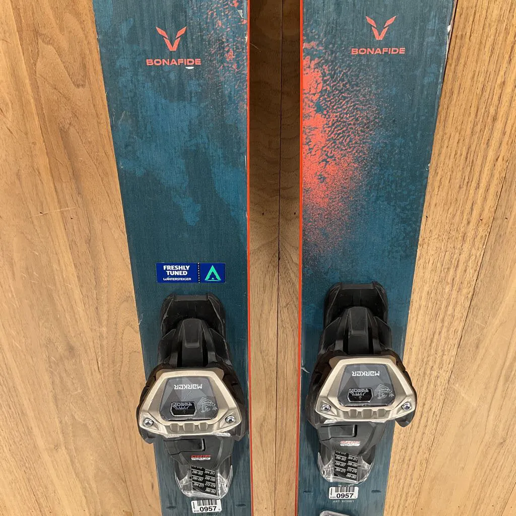 2023 Blizzard Bonafide 97 w/ Marker Griffon 13 Demo Bindings