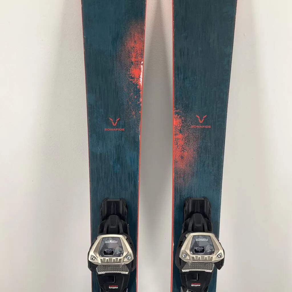 2023 Blizzard Bonafide 97 w/ Marker Griffon 13 Demo Bindings