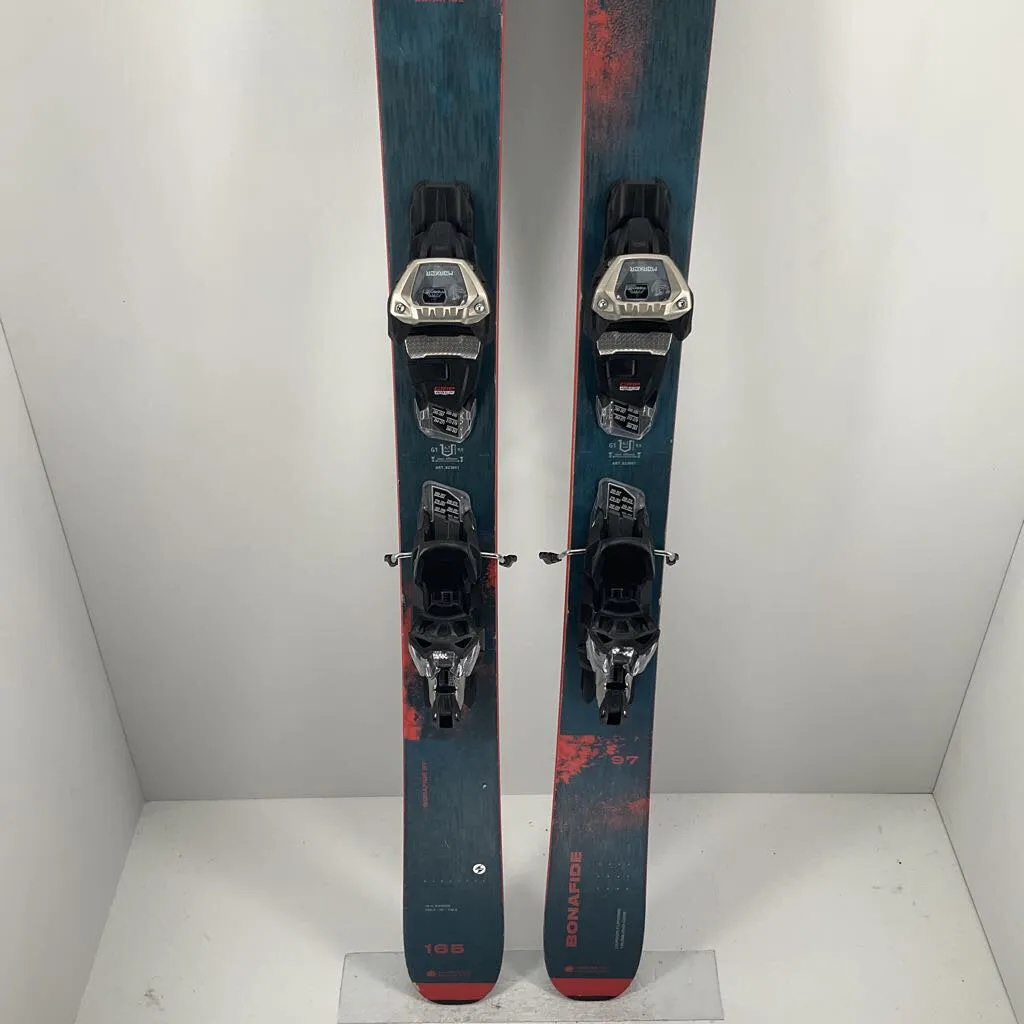 2023 Blizzard Bonafide 97 w/ Marker Griffon 13 Demo Bindings