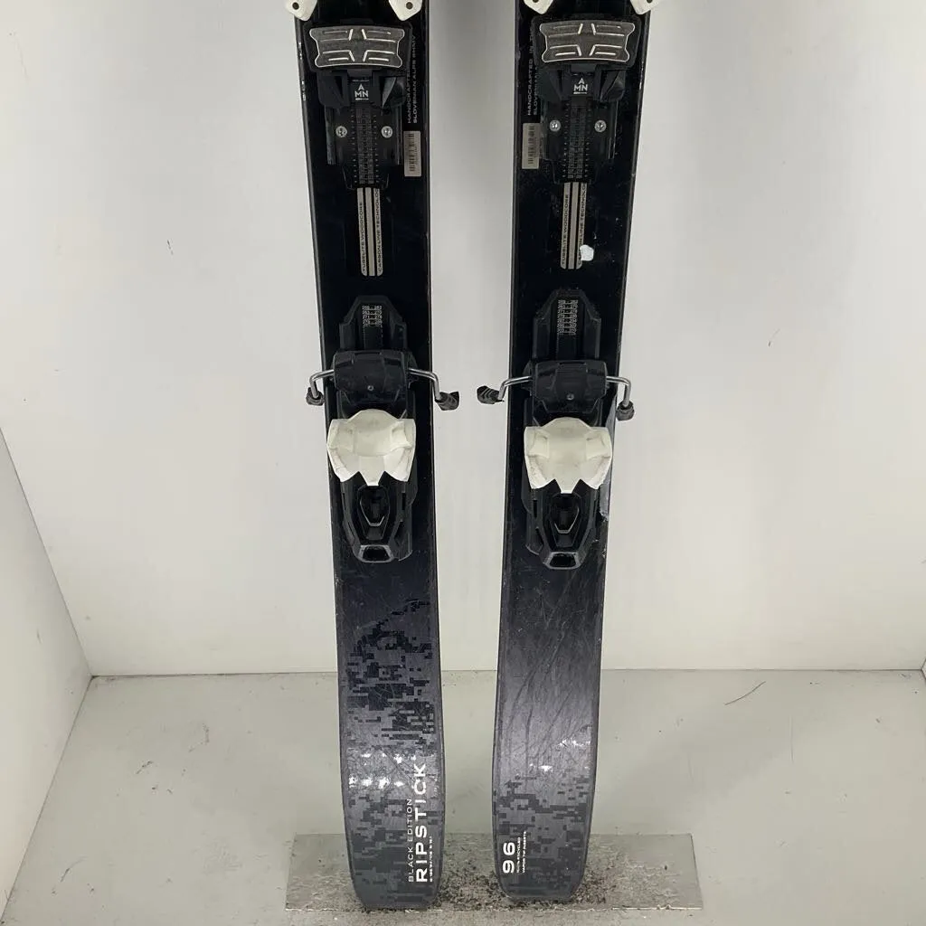2023 Elan Ripstick 96 Black Edition w/ Tyrolia Attack 11 Demo Bindings *Epoxied Topsheet*