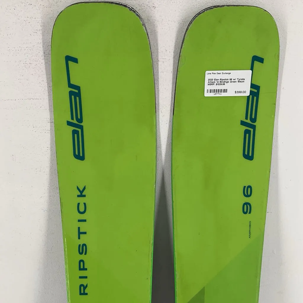 2023 Elan Ripstick 96 w/ Tyrolia Attack 14 Bindings