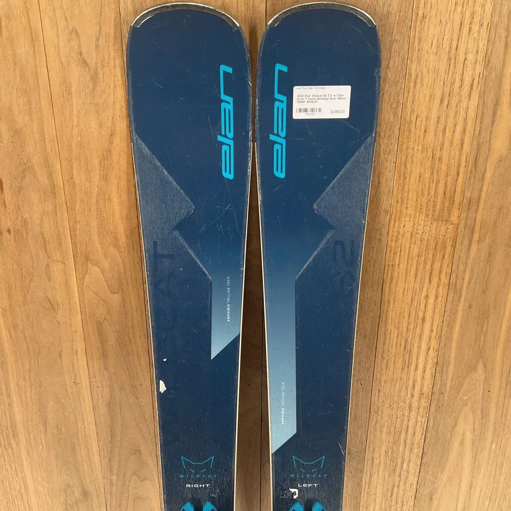2023 Elan Wildcat 82 CX w/ Elan ELW 11 Demo Bindings