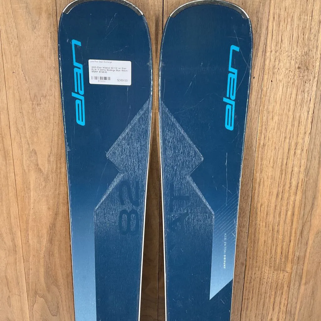 2023 Elan Wildcat 82 CX w/ Elan ELW 11 Demo Bindings