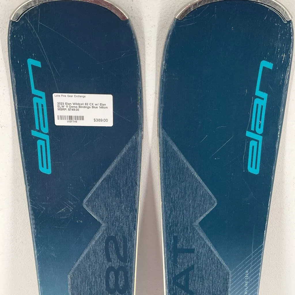 2023 Elan Wildcat 82 CX w/ Elan ELW 11 Demo Bindings