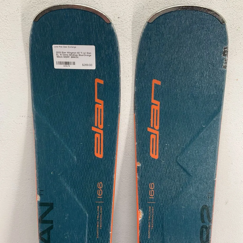 2023 Elan Wingman 82 Ti w/ Elan EL 10 Demo Bindings