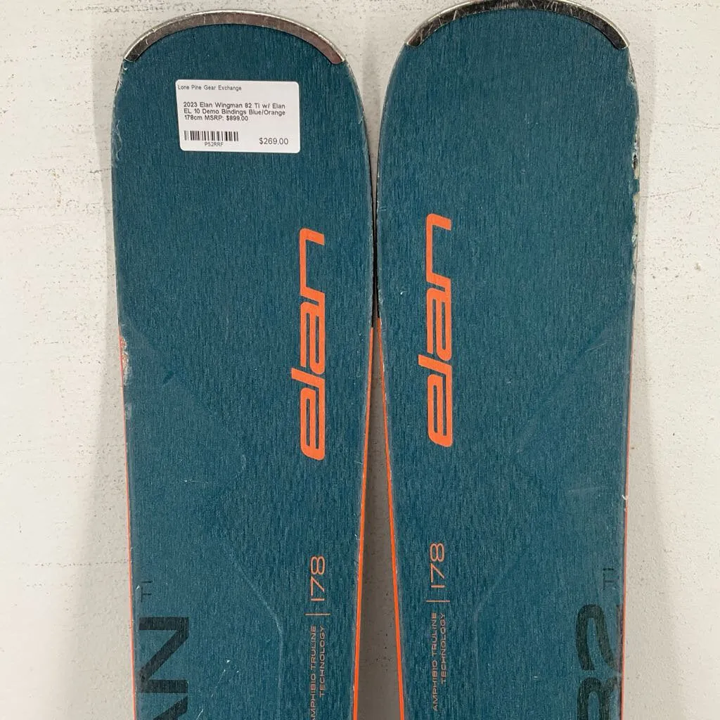 2023 Elan Wingman 82 Ti w/ Elan EL 10 Demo Bindings