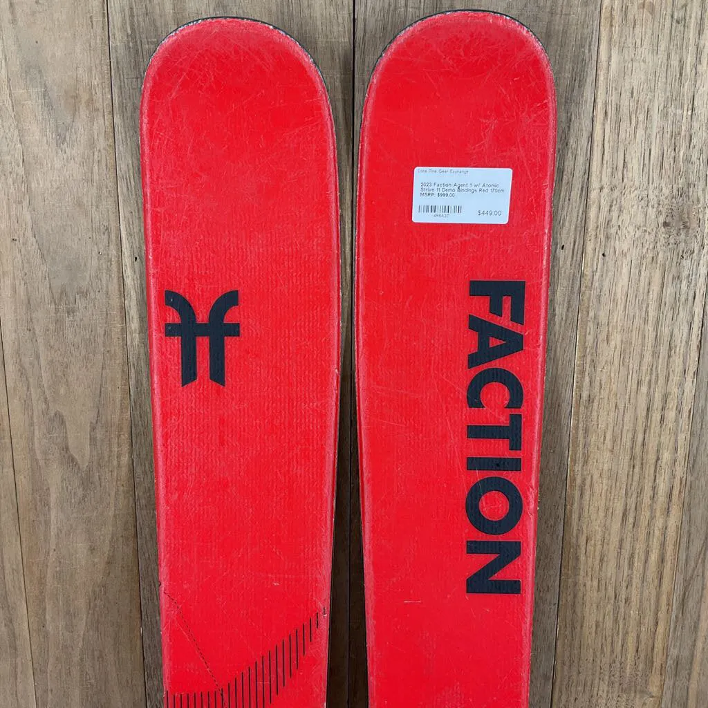 2023 Faction Agent 1 w/ Atomic Strive 11 Demo Bindings
