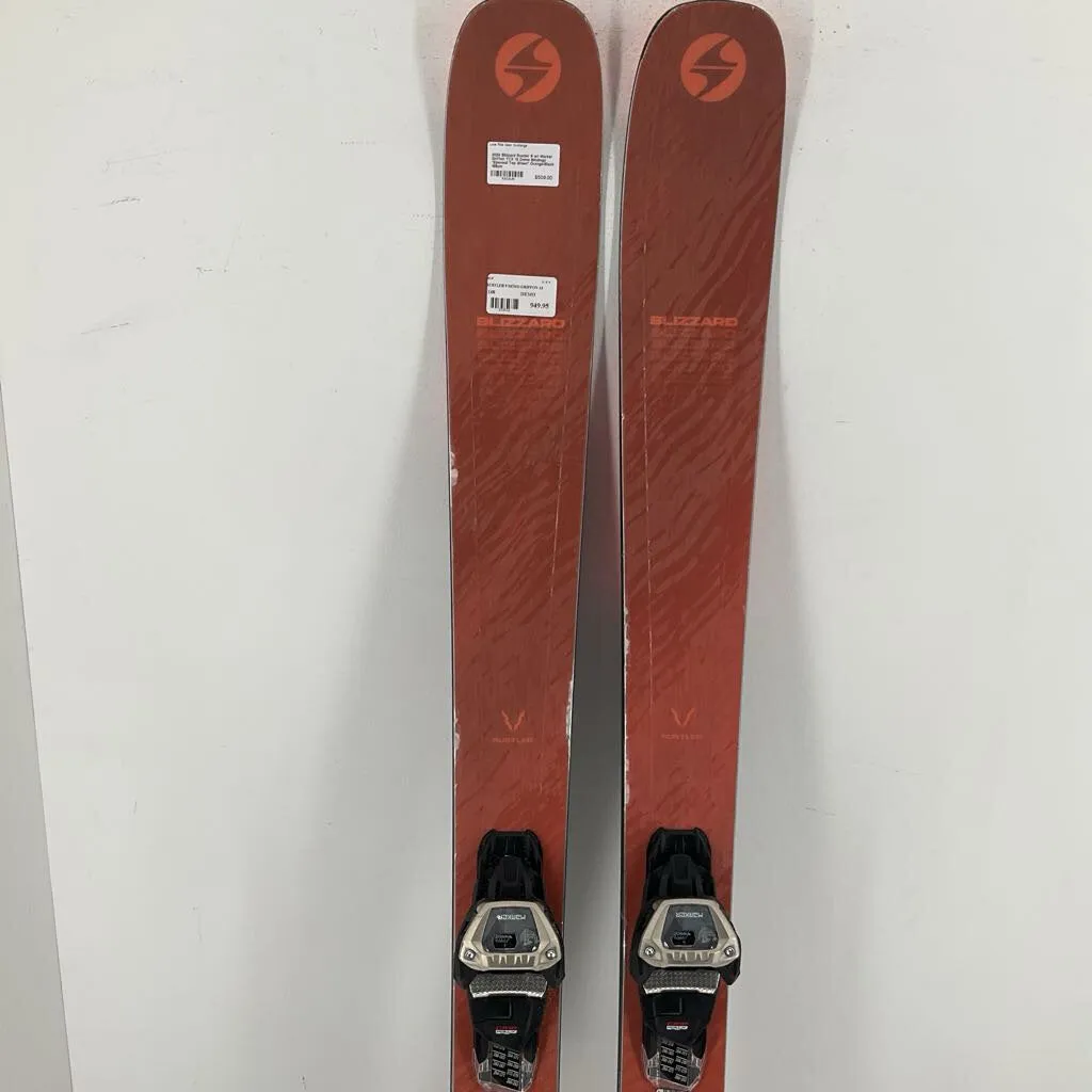 2024 Blizzard Rustler 9 w/ Marker Griffon TCX 13 Demo Bindings *Epoxied Top Sheet*