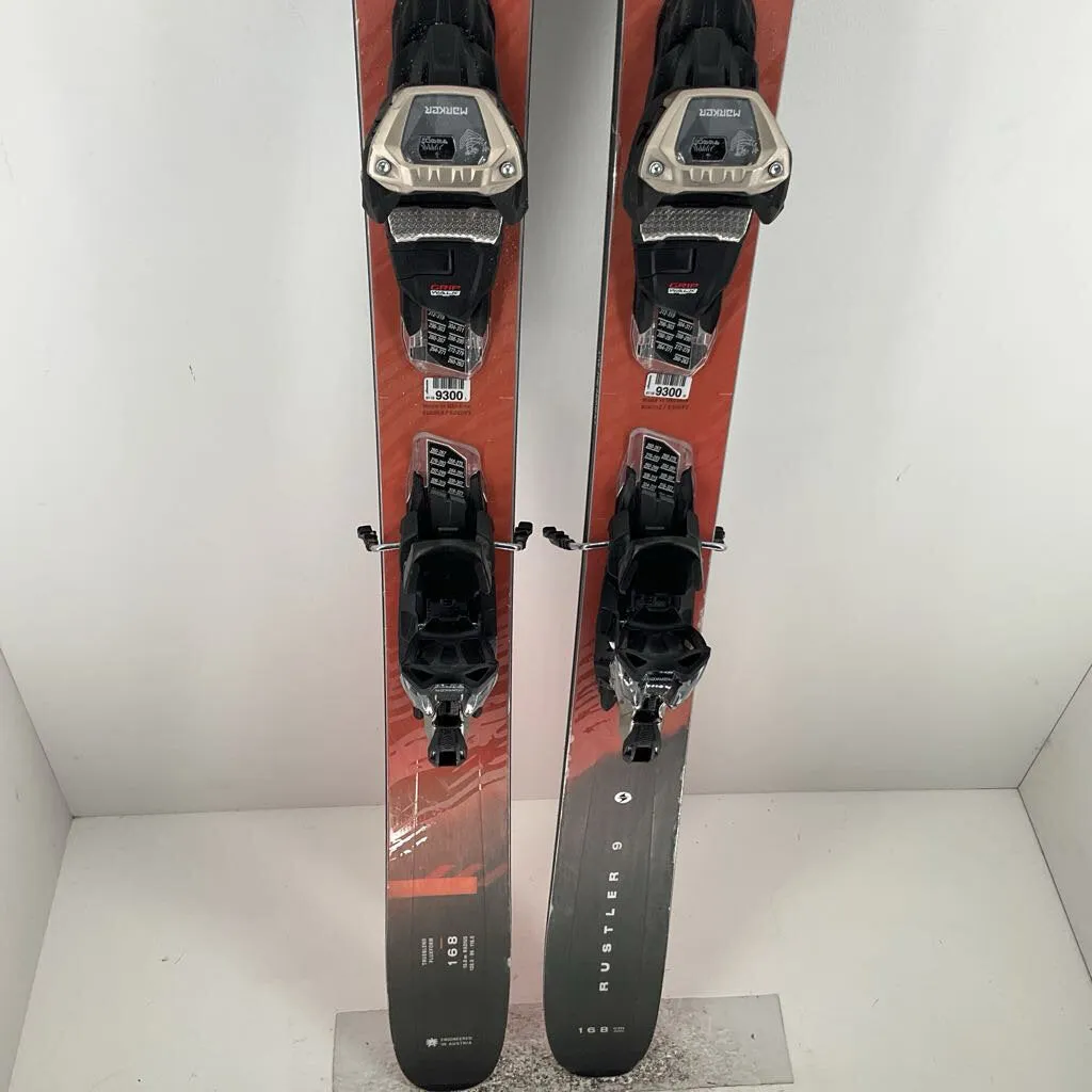 2024 Blizzard Rustler 9 w/ Marker Griffon TCX 13 Demo Bindings *Epoxied Top Sheet*