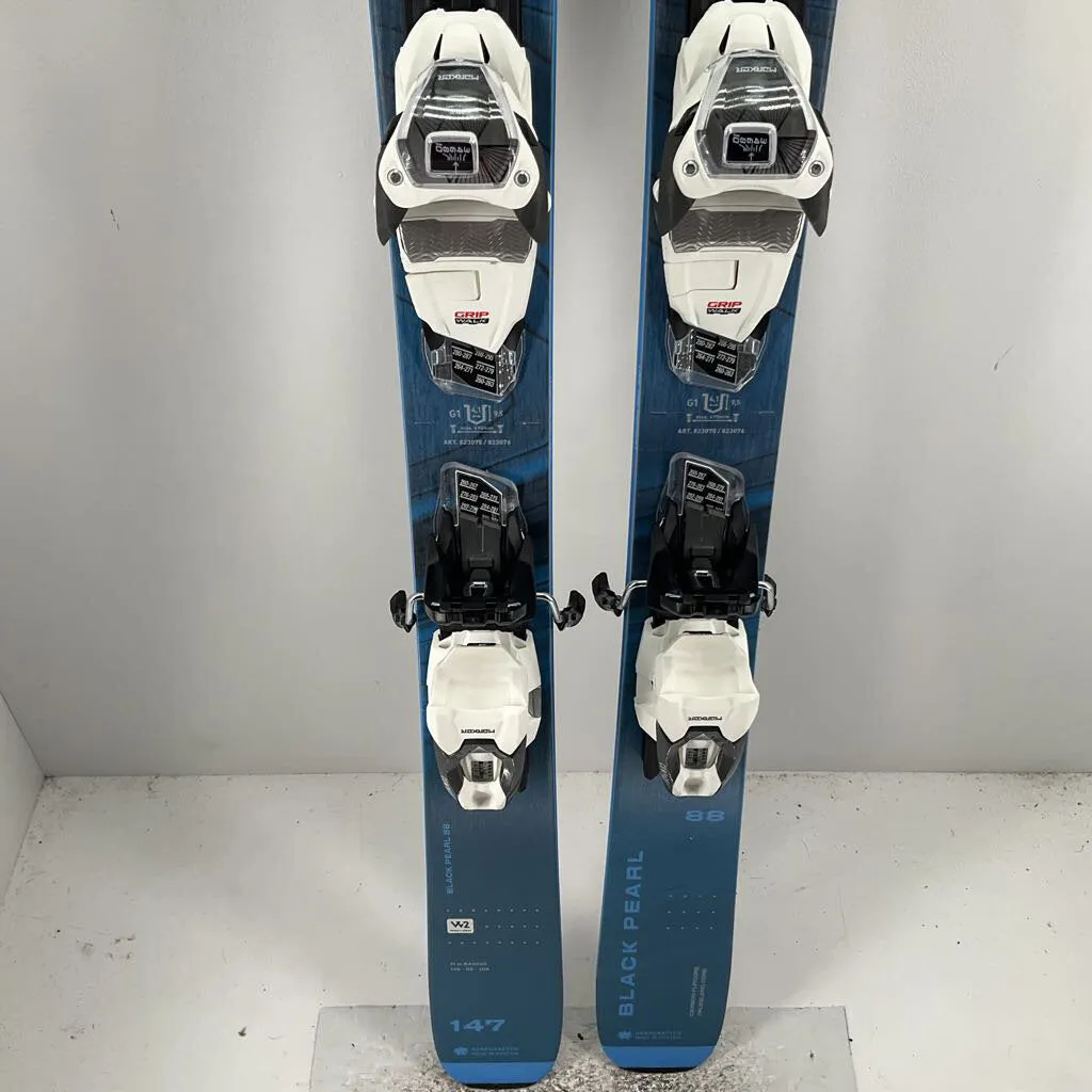 2024 Blizzard Women's Black Pearl 88 w/ Marker Compact 10 Demo Bindings