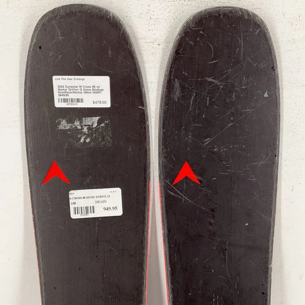 2024 Dynastar M Cross 88 w/ Marker Griffon 13 Demo Bindings