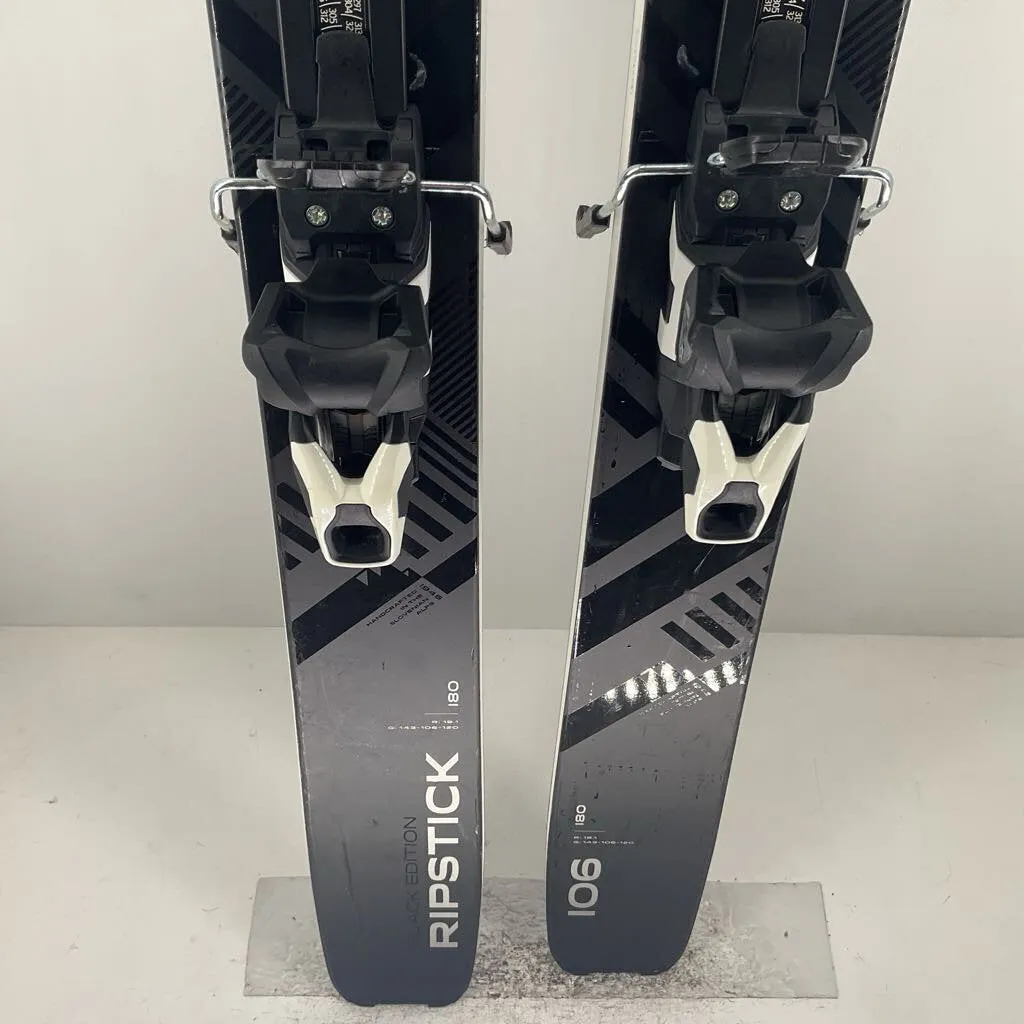 2024 Elan Ripstick 106 Black Edition w/ Atomic Strive 11 Demo Bindings