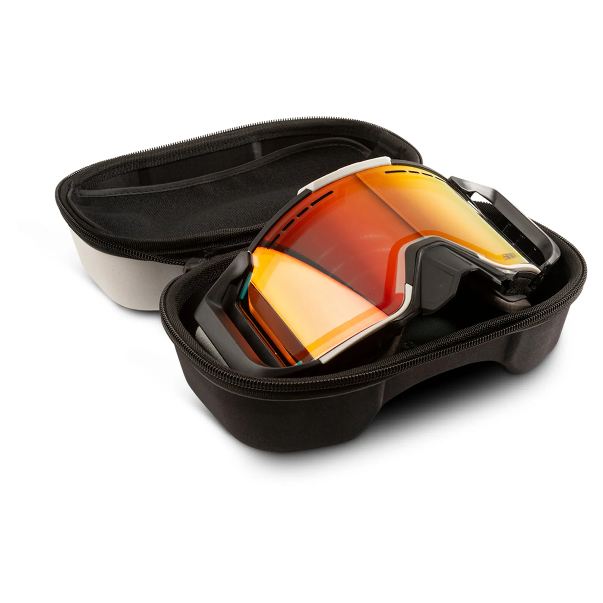 509  Goggle Hard Case 3 Lens Storage Pocket Durable Snowmobile Motorcross Gear