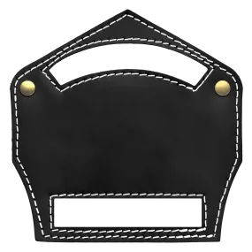 6" Traditional Leather Front (2 Panel)