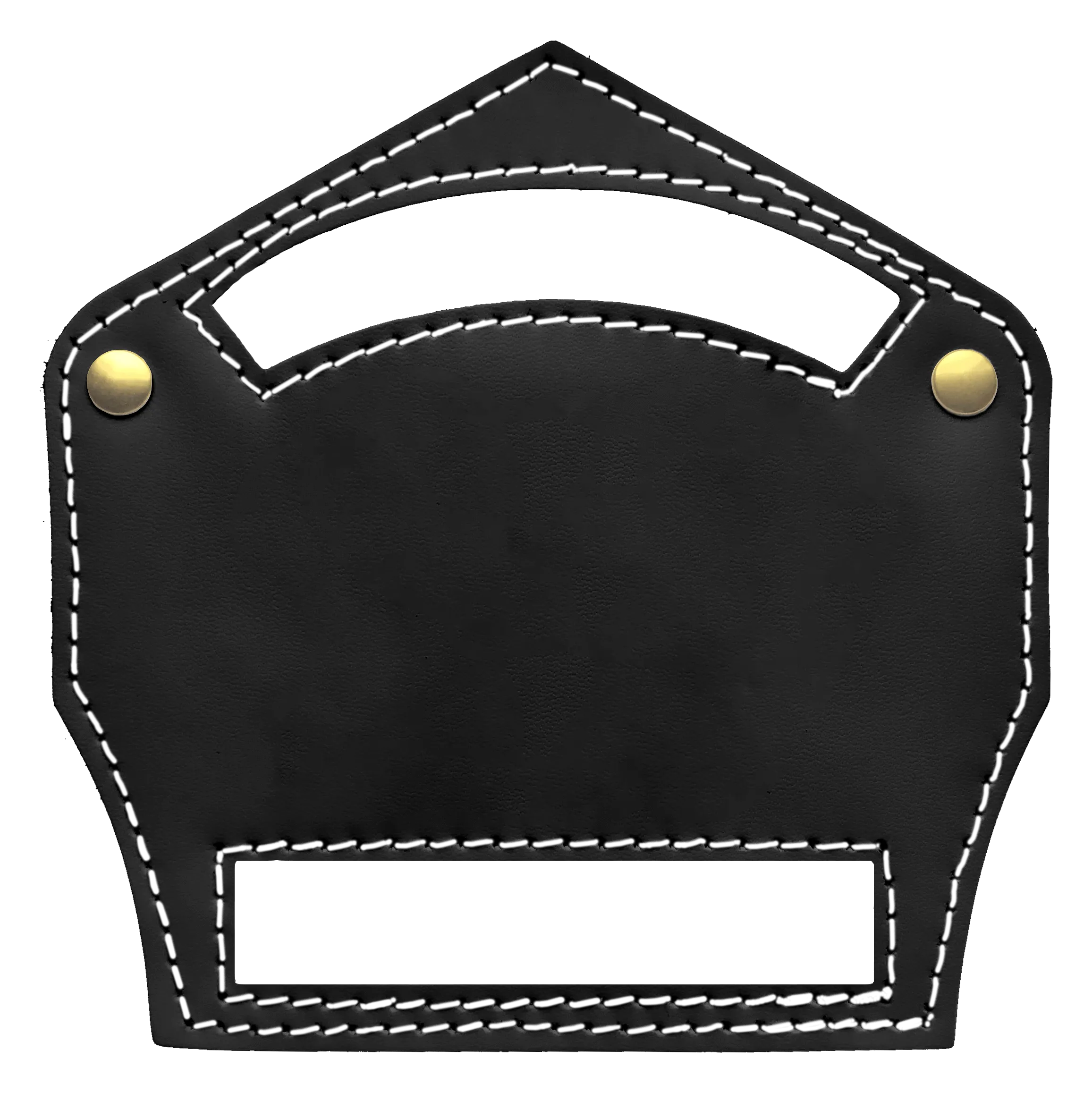 6" Traditional Leather Front (2 Panel)