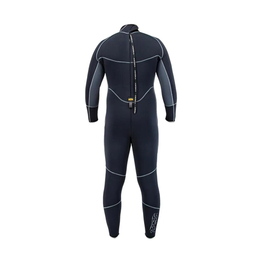 Akona 7mm Mens Quantum Stretch Full Wetsuit Glued and Blind Stitched