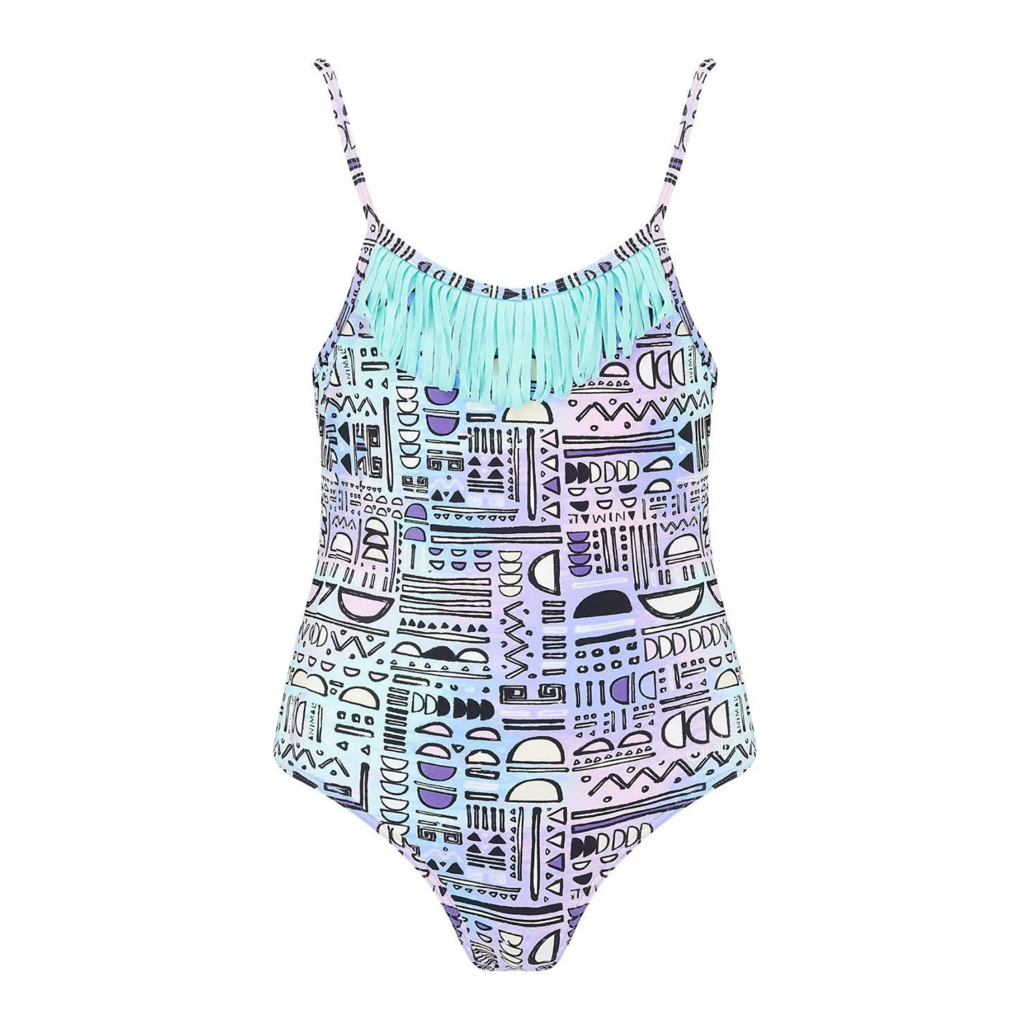 Animal Girls' Ripples Swimsuit