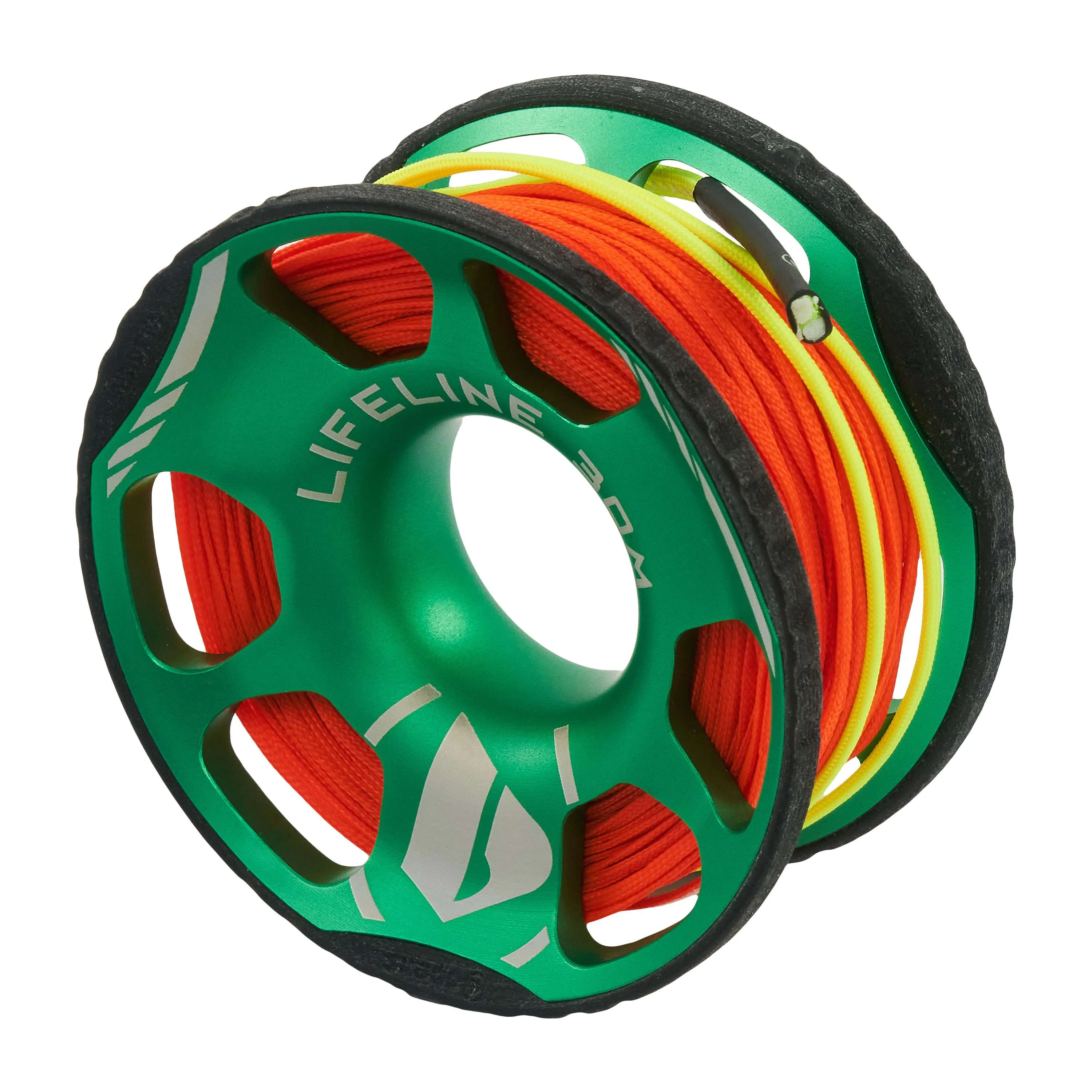 Apeks 30m Lifeline Spool Green/Bright Orange