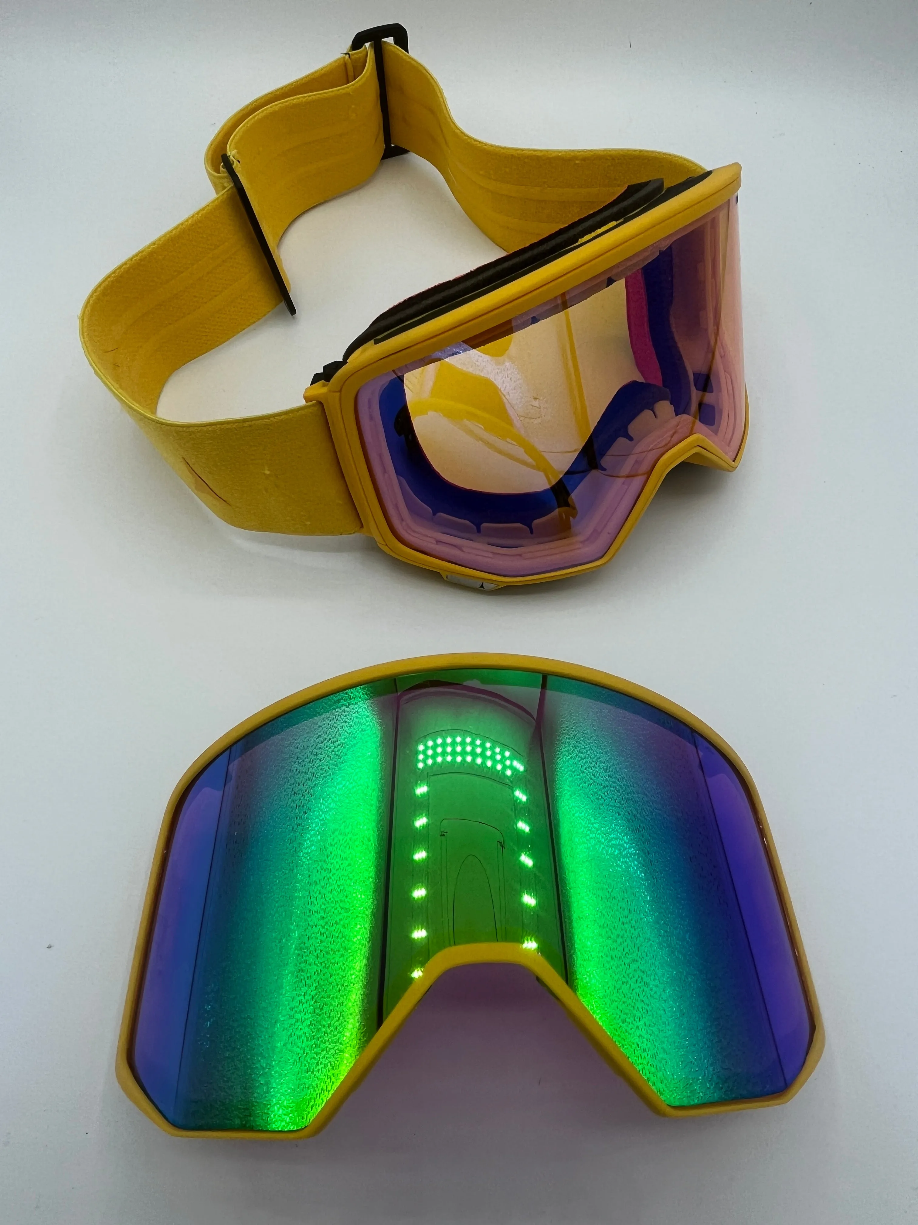 Atomic Four Q HD Yellow Goggles W Extra Lens