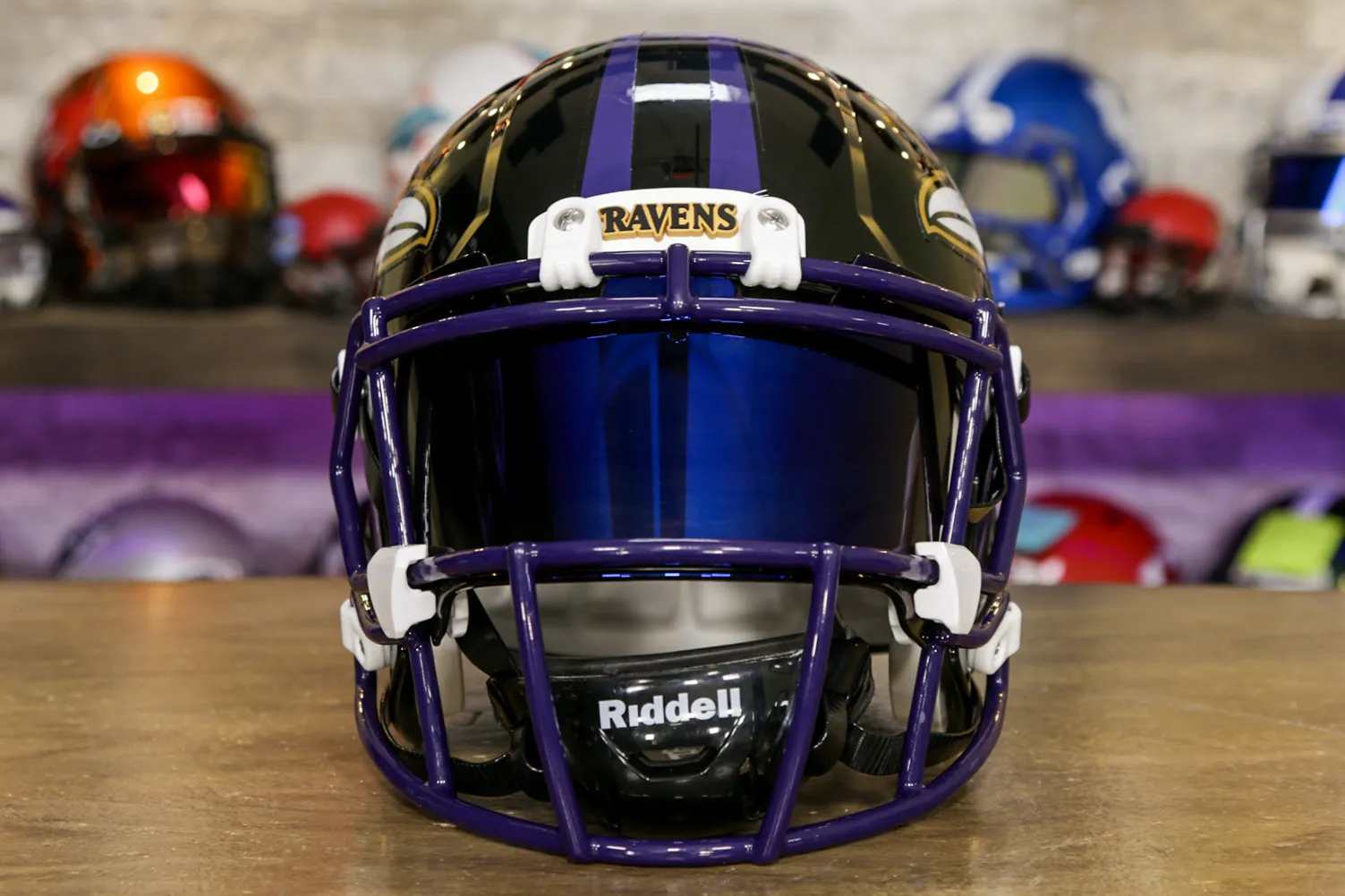 Baltimore Ravens Riddell Speed Replica Helmet - GG Edition 00298