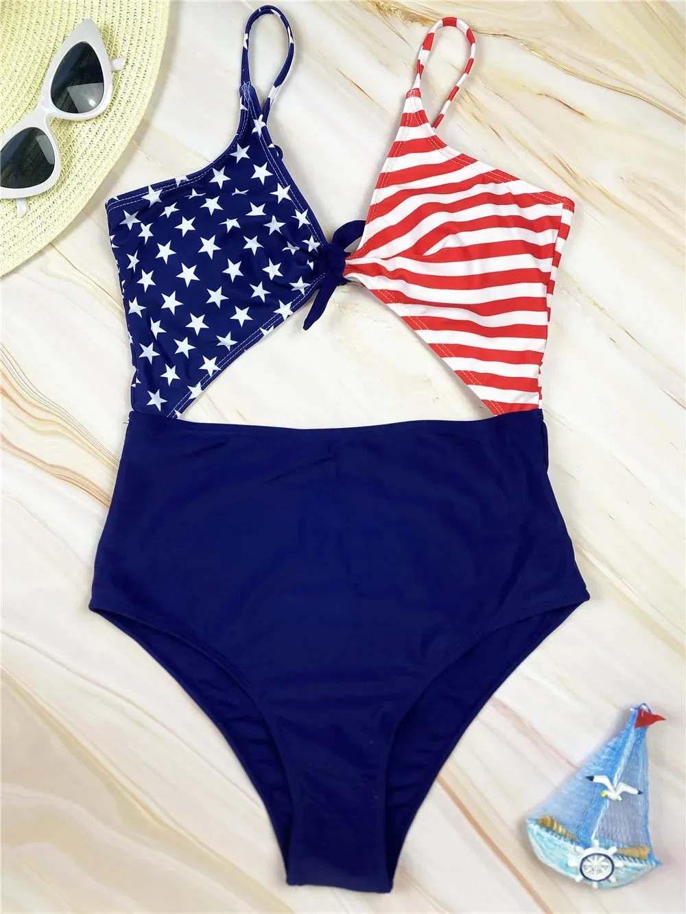 Beachside Bliss USA Swimsuit