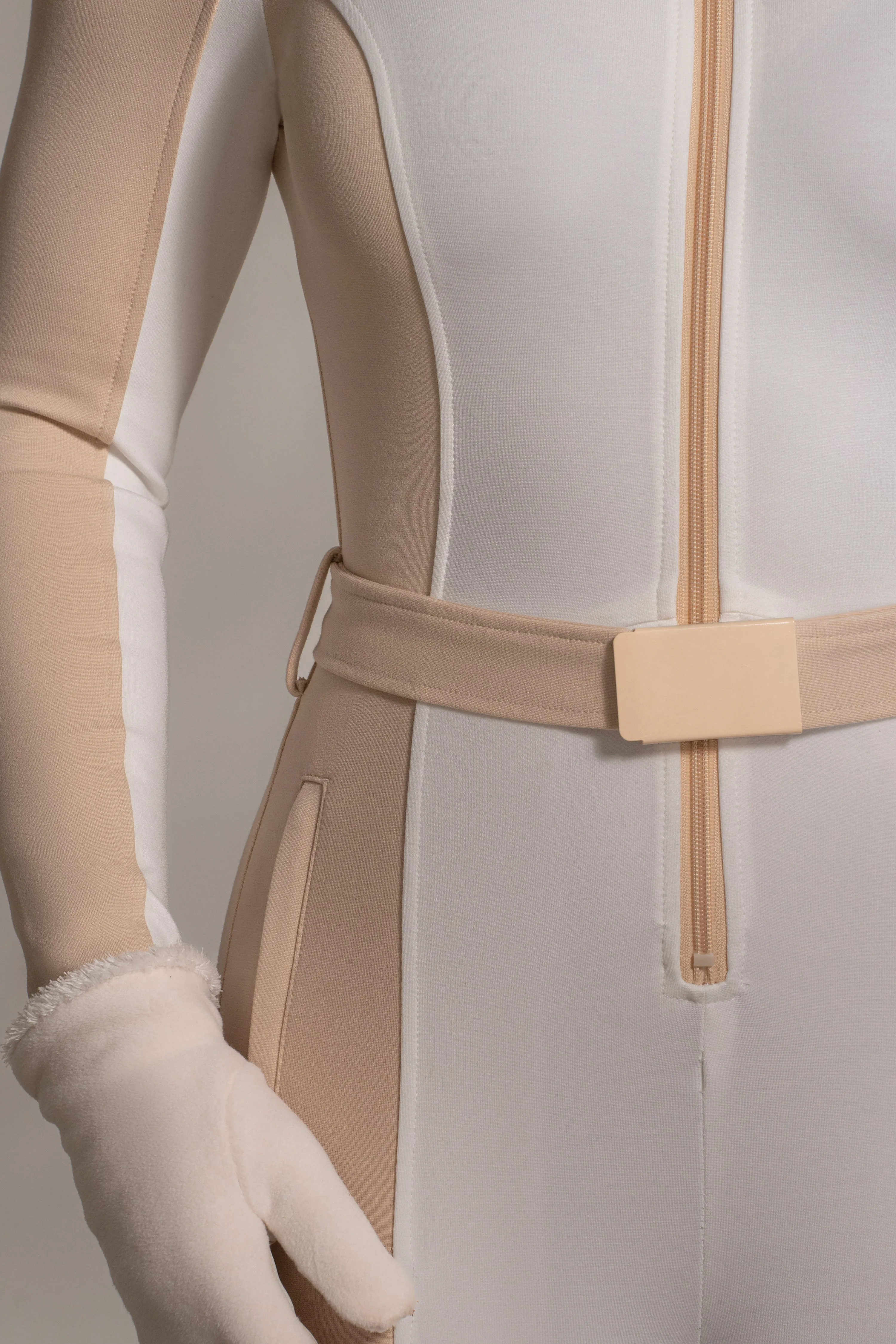Beige Arctic Rush Ski Suit