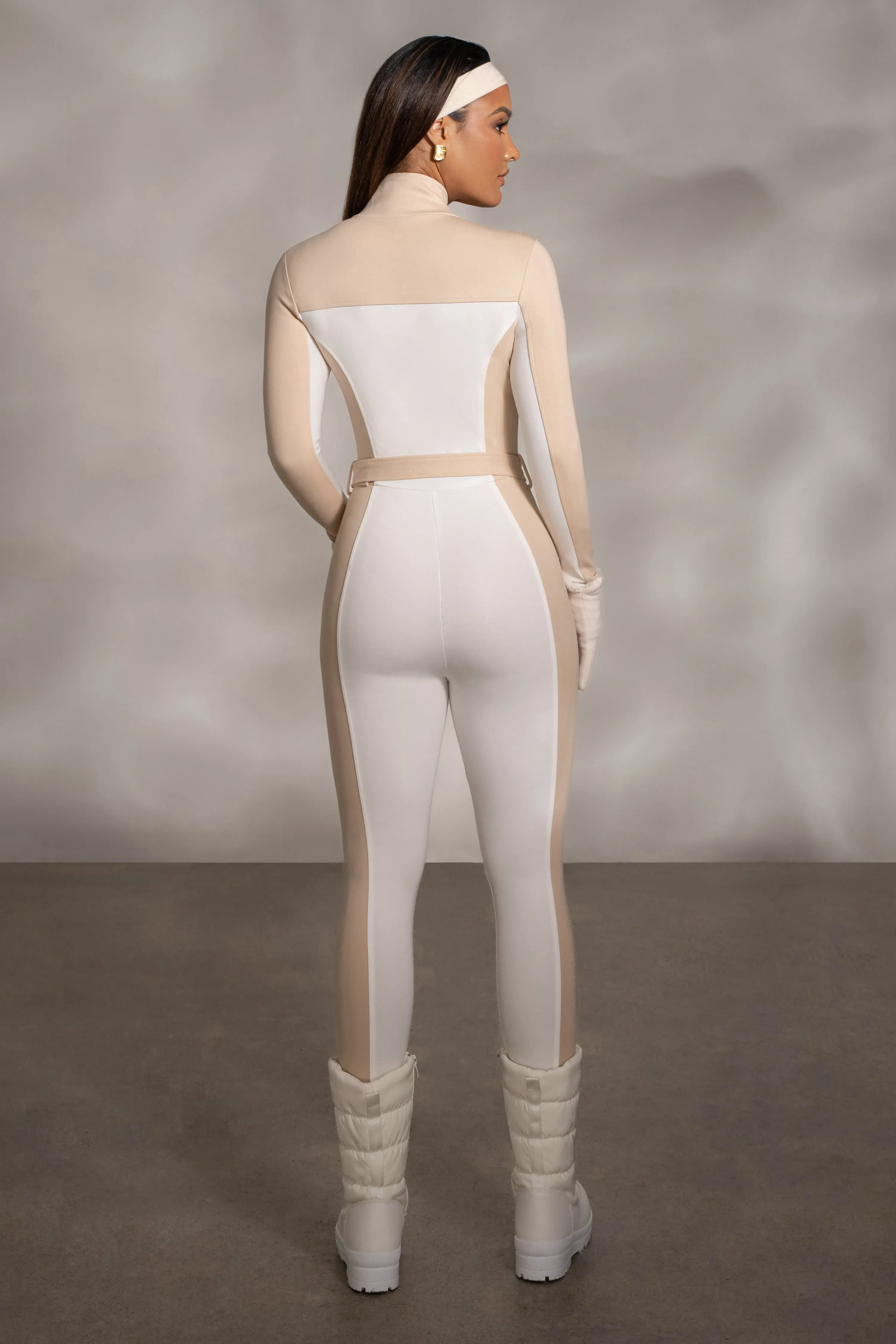 Beige Arctic Rush Ski Suit