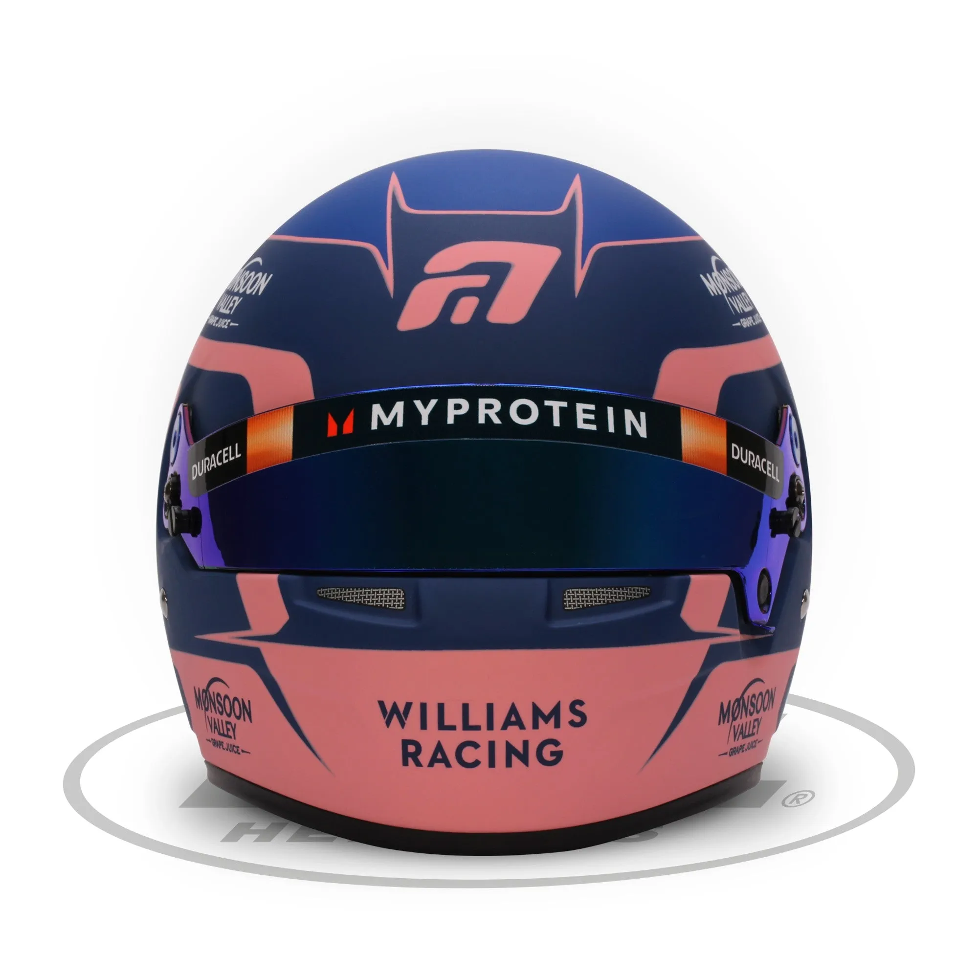 Bell 1:2 Scale F1 Mini Helmet Alex Albon 2024 Williams
