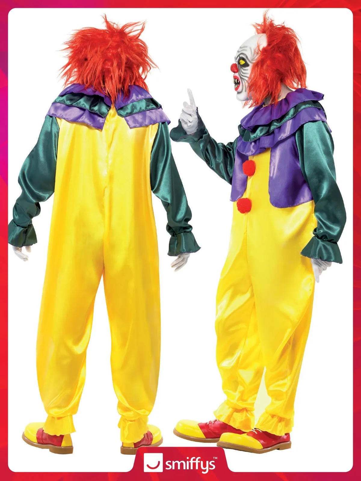 Classic Horror Clown Costume