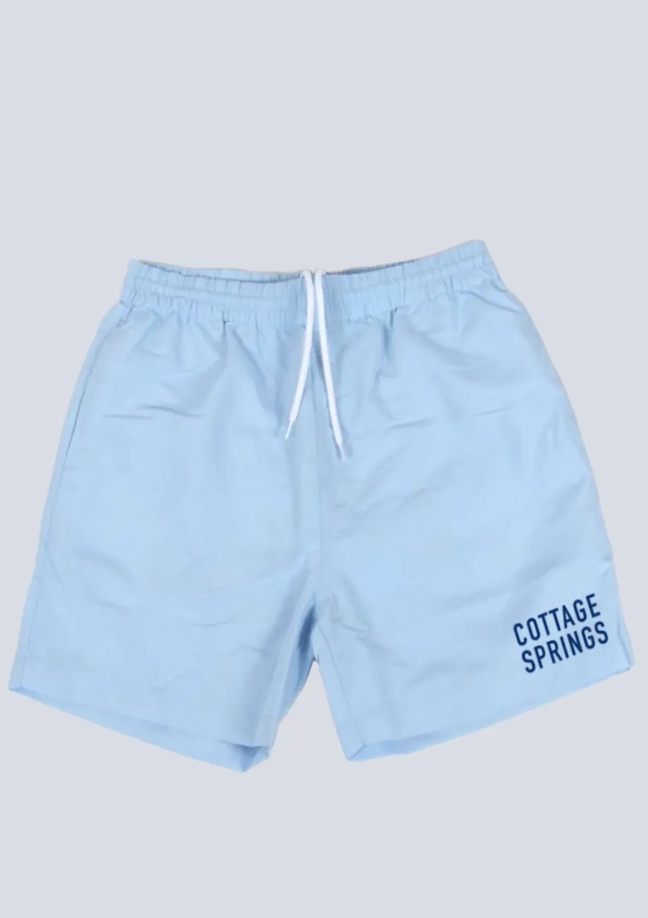 Cottage Springs Men's Swimsuit - Light Blue