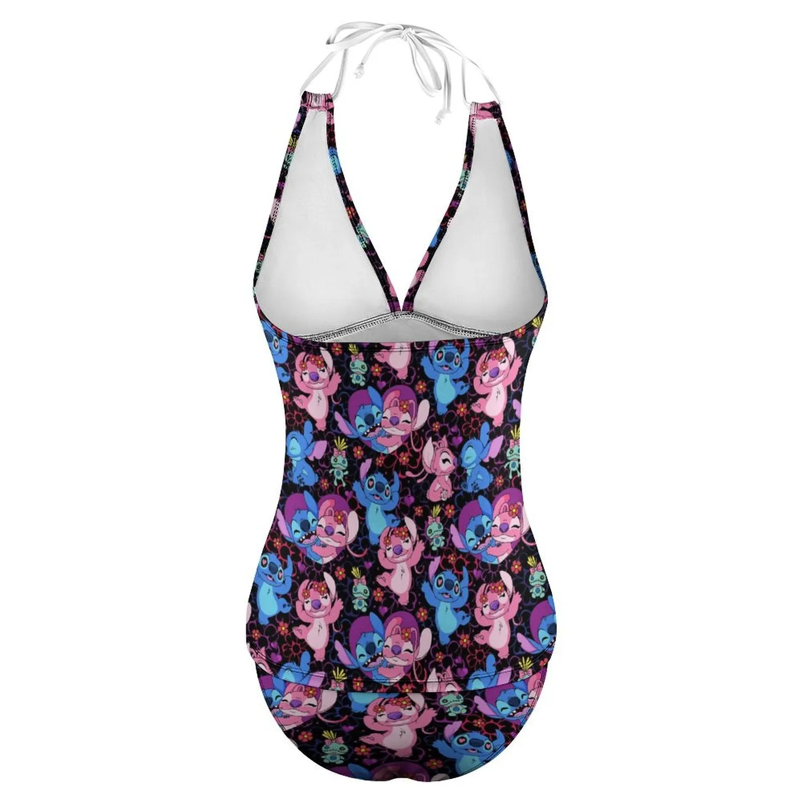 Disney Lilo And Stitch Angel Besties Women's Split Swimsuit