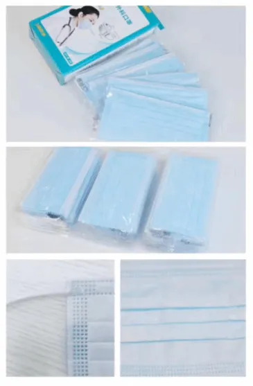 Disposable Face Mask (Pack of 50) One Size
