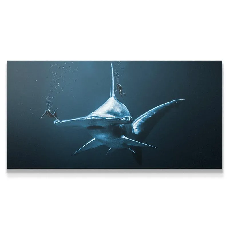 Diving With Mega Hammerhead