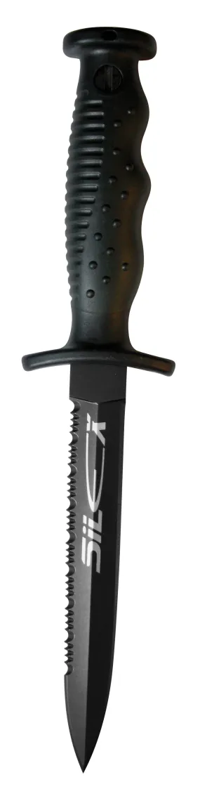Epselon Silex Titanium-Coated Dive Knife - Premium Dagger Design