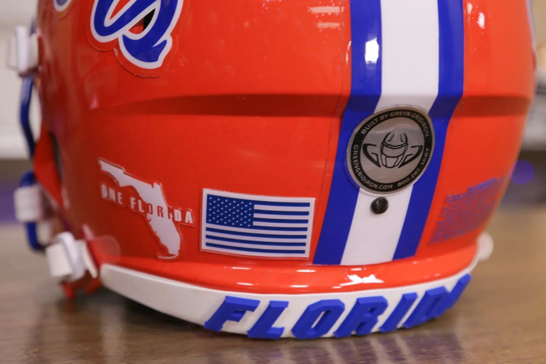 Florida Gators Riddell Speed Replica Helmet - GG Edition 00296
