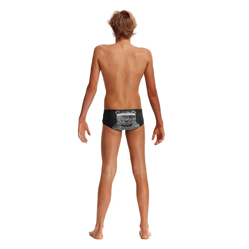 Funky Trunks - Bear Bum - Boys Sidewinder Trunks
