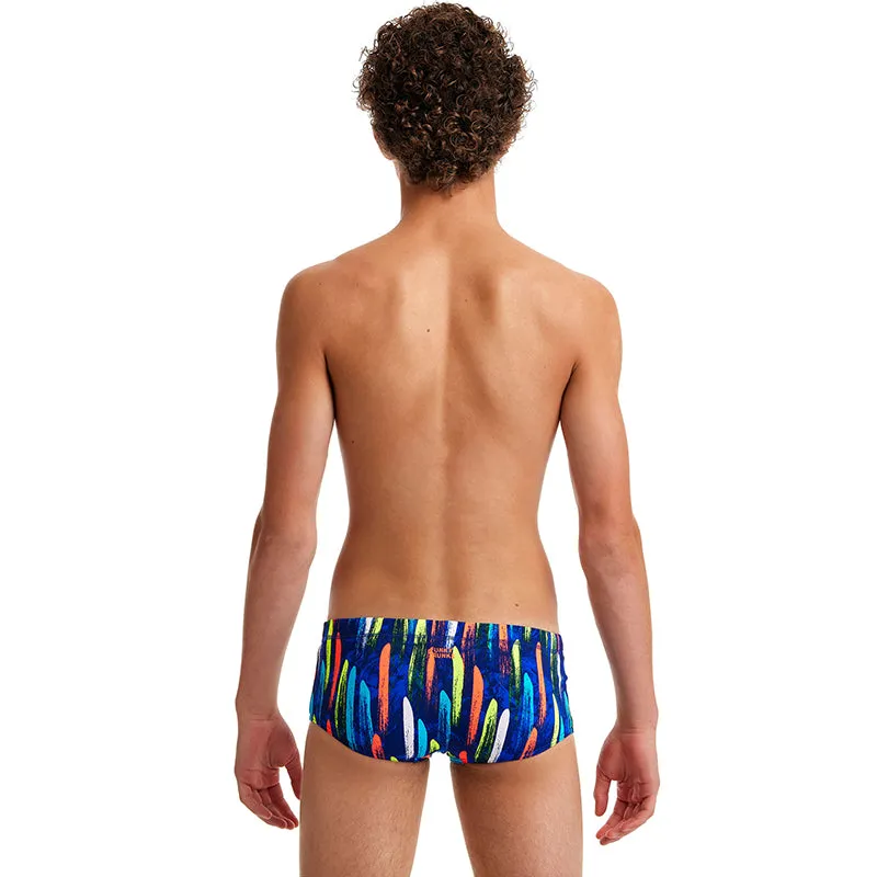 Funky Trunks - Fire Cracker - Boys Sidewinder Trunks