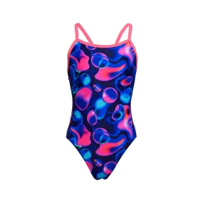 Girl's Single Strap One Piece | Liquid Lights
