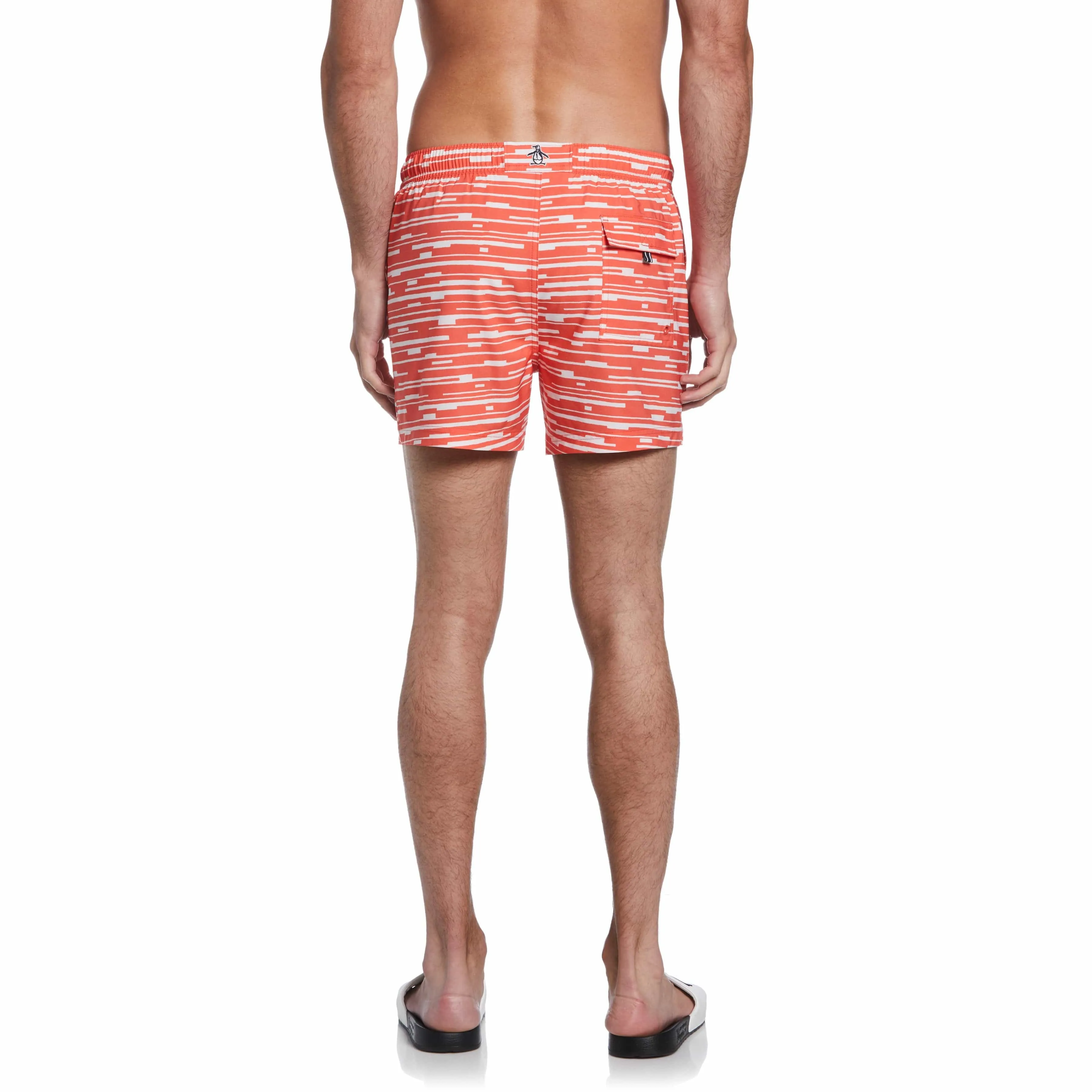 Glitch Print Swim Short