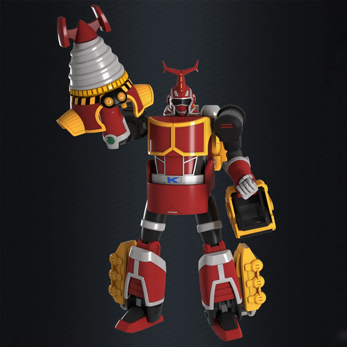 HiPlay Hunshang Anime H18cm Iron Armor Little Treasure Kabuto   Vehicle Combination Alloy Skeleton Assembly Model Kits